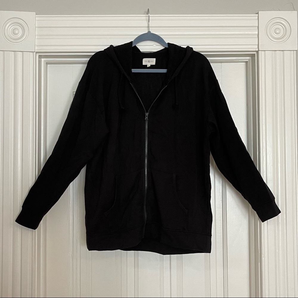 Lou & Grey Oversized Signature Soft Zip Hoodie